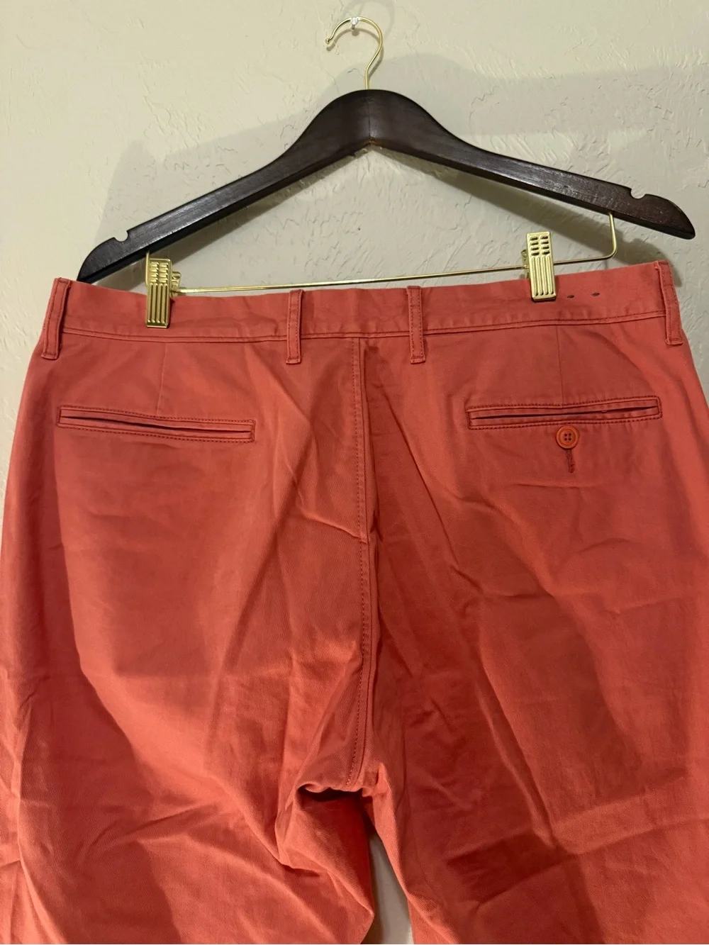 J. Crew Men's Coral Slim Chinos